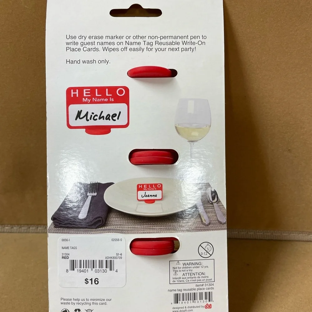 Reusable name place holder/tag